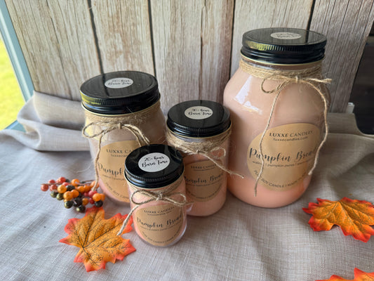 Pumpkin Bread Fall Scent | Organic Soy Candle