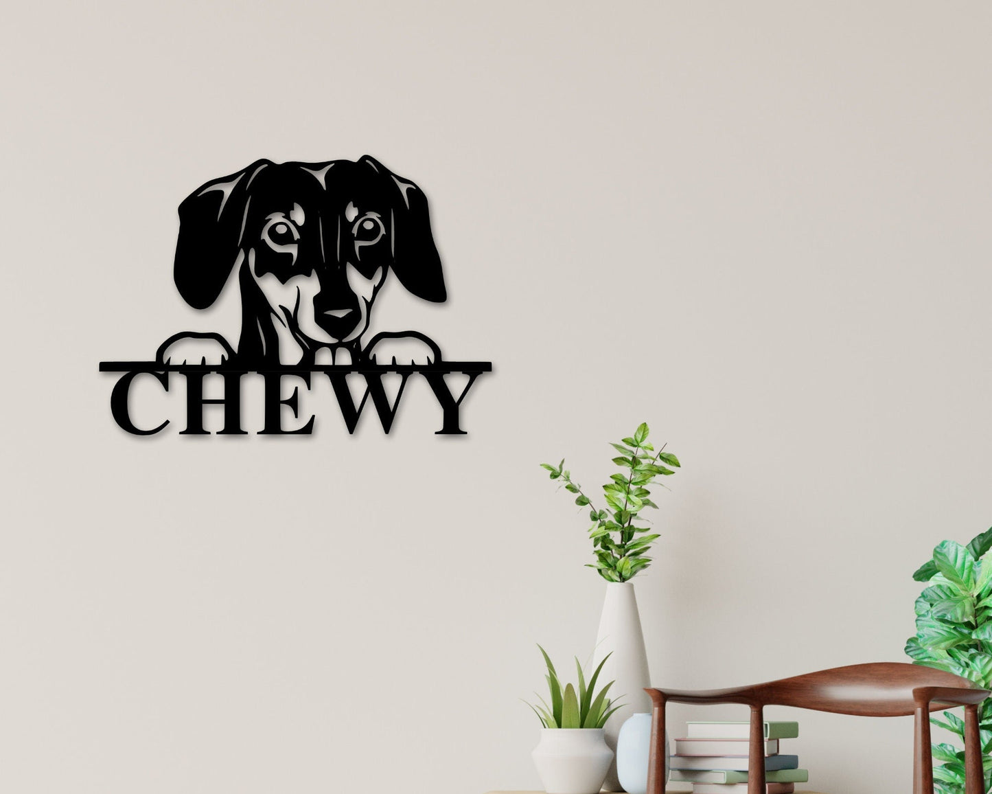 Dachshund Dog Breed Custom Metal Sign