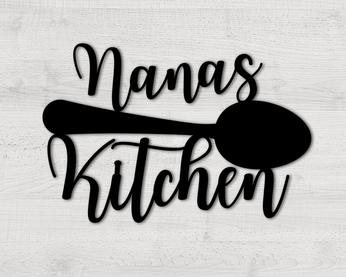 Kitchen Custom Metal Sign