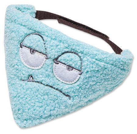 Touchdog ®'Dizzy-Eyed Cyclops' Cotton Hook-and-Loop Dog Bandana and Scarf