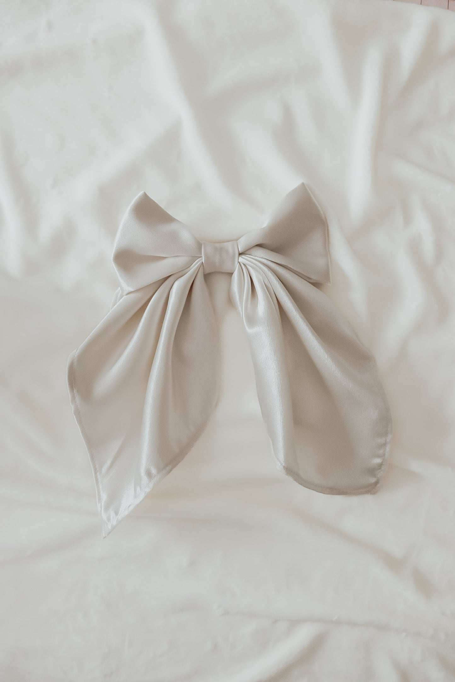 Ivorie Large Bow Clip