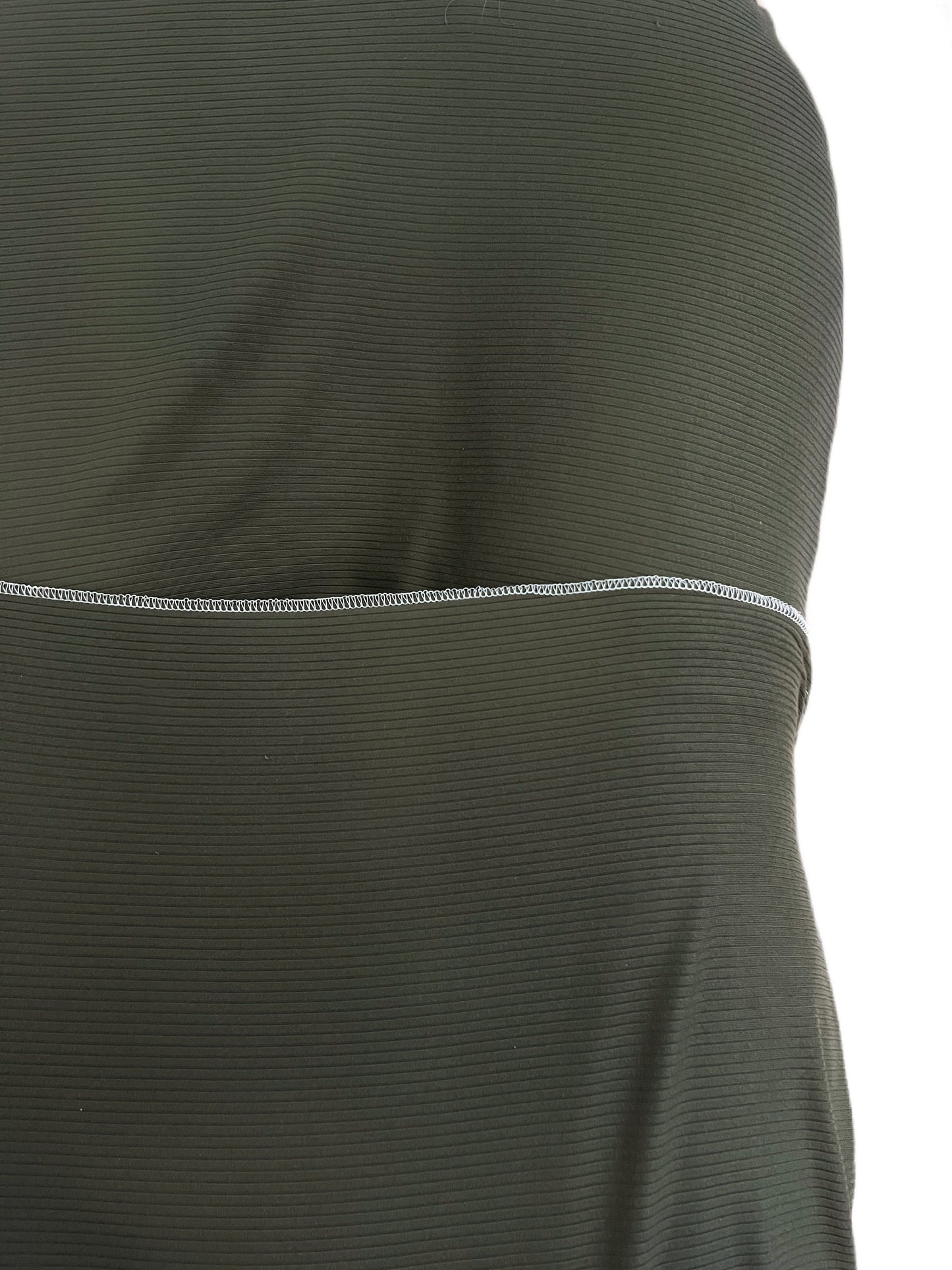 Moss Ribbed Baby Lounger Cover