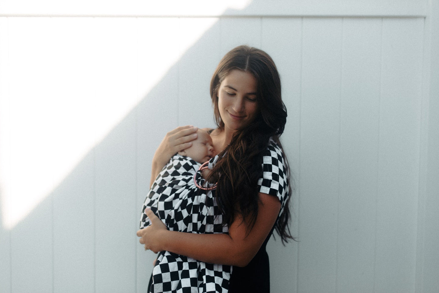 Black Race Ring Sling Carrier