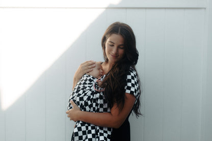 Black Race Ring Sling Carrier