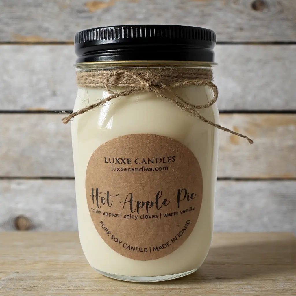 Hot Apple Pie Fall Scent | Organic Soy Candle