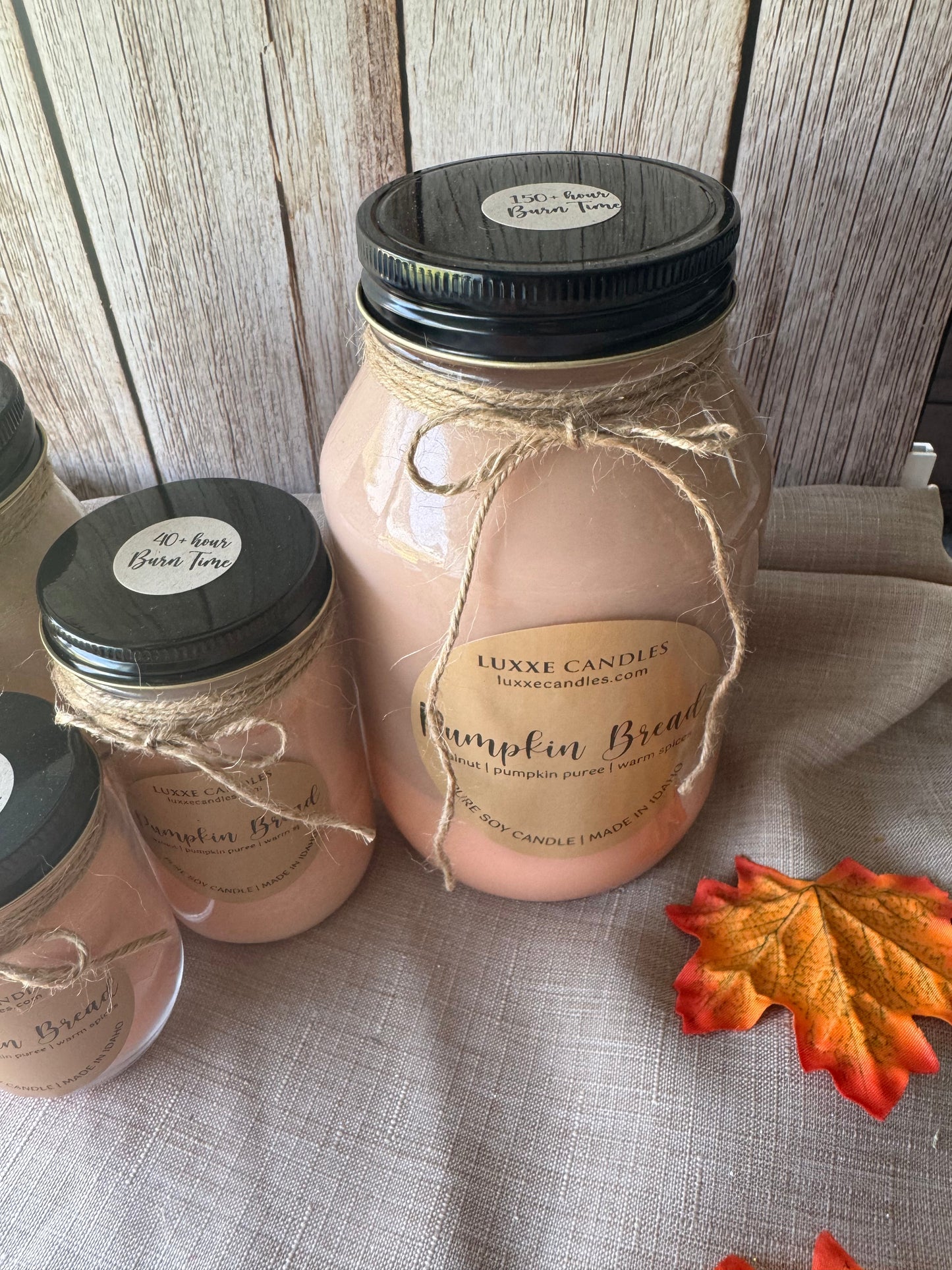 Pumpkin Bread Fall Scent | Organic Soy Candle