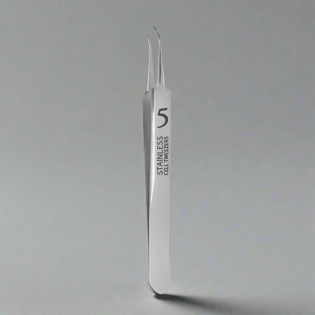 11‑Piece Ultra‑Fine Acne & Blackhead Tweezers Set