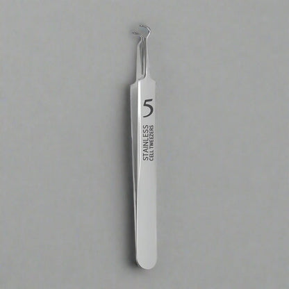 11‑Piece Ultra‑Fine Acne & Blackhead Tweezers Set