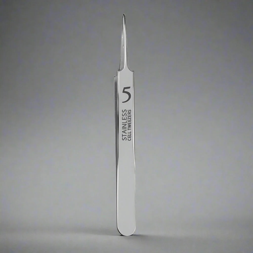 11‑Piece Ultra‑Fine Acne & Blackhead Tweezers Set