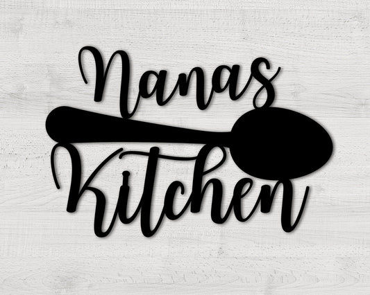 Kitchen Custom Metal Sign