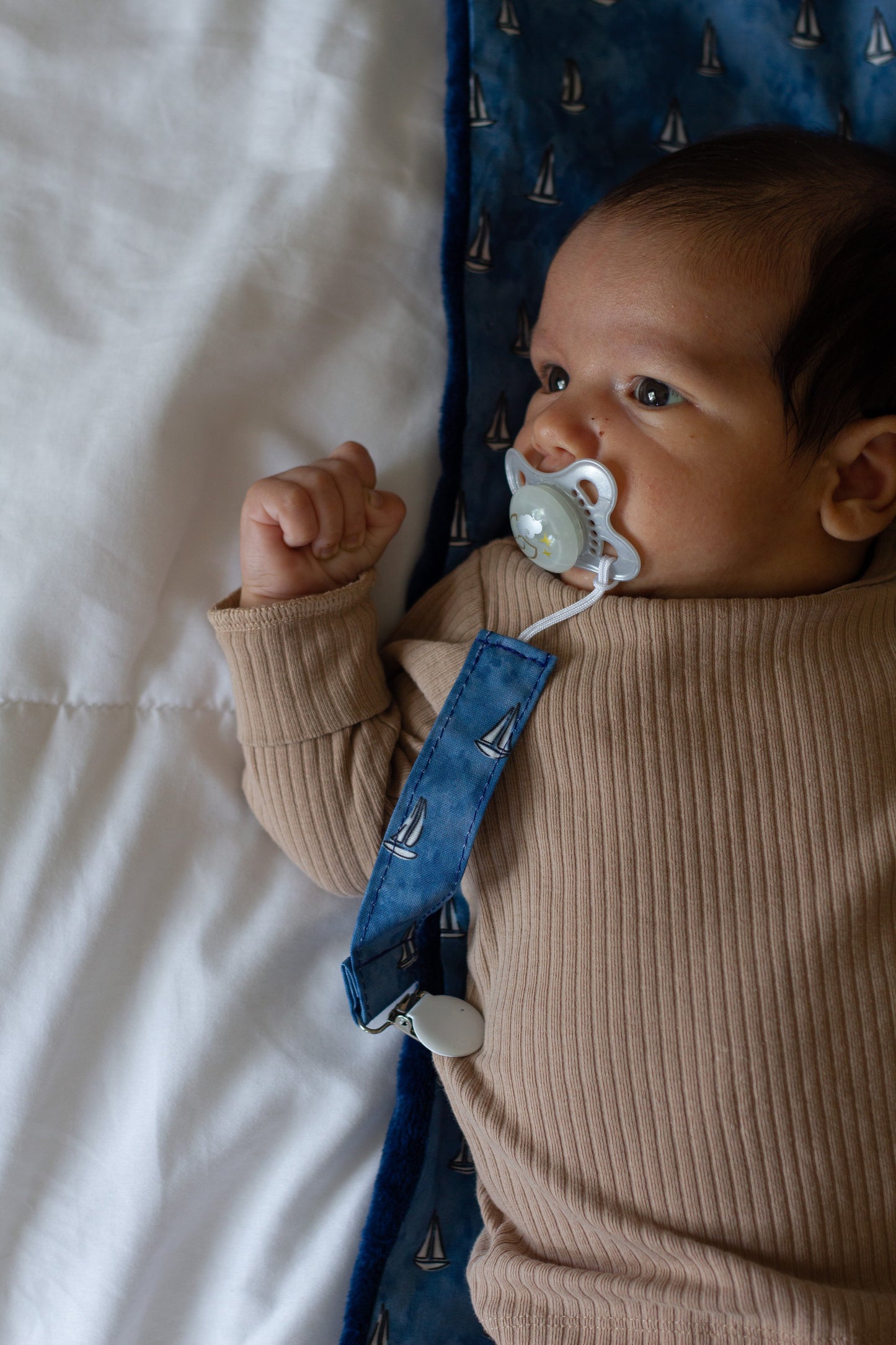 Sailboat Pacifier Clip