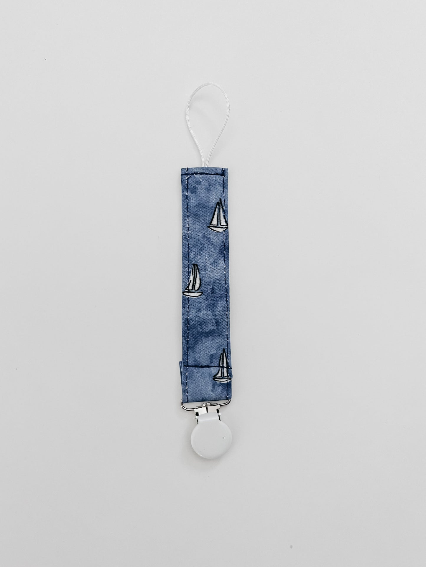 Sailboat Pacifier Clip