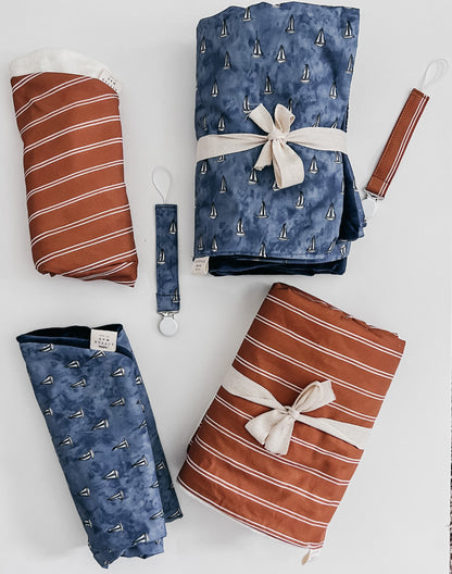 Sailboat Pacifier Clip