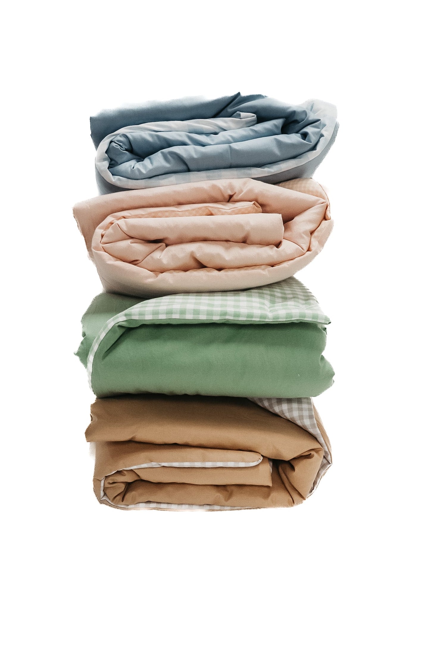 Chestnut Gingham Quilted Blanket