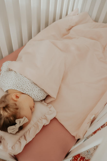 Poppy Toddler Girl Crib Quilted Blanket