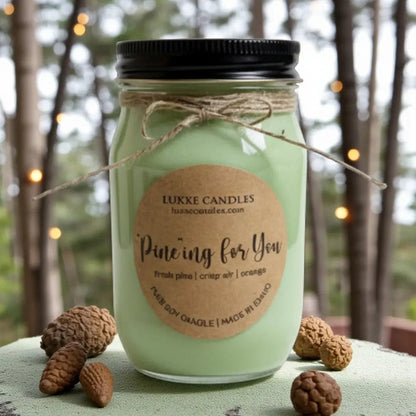 "Pine"ing for You Candle | Organic Soy Candle