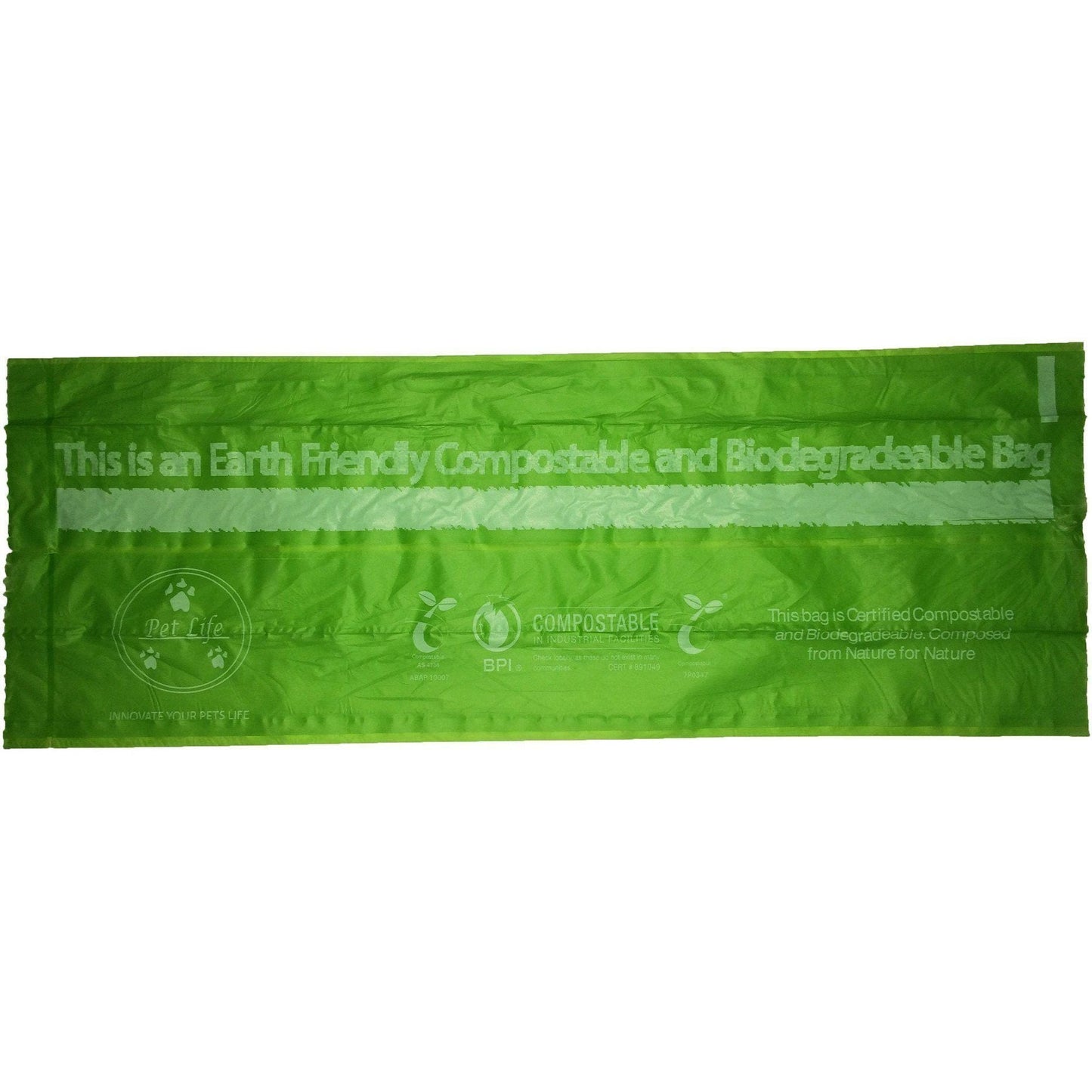 Pet Life ® 'Compostable' 100% Recyclable and Biodegradable Eco-Friendly Pet Cat Dog Waste Bags from Thermoplastic Starch