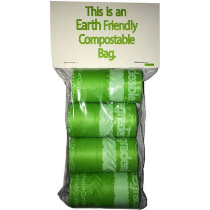 Pet Life ® 'Compostable' 100% Recyclable and Biodegradable Eco-Friendly Pet Cat Dog Waste Bags from Thermoplastic Starch